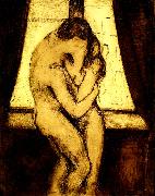 Edvard Munch kyssen oil painting reproduction